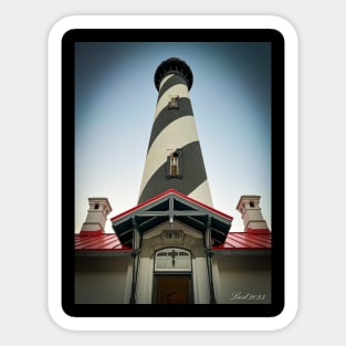 St Augustine Lighthouse Sticker